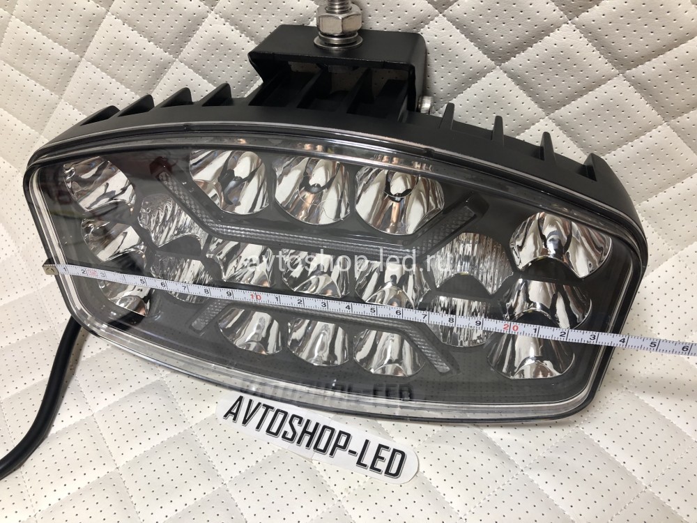 Светодиодная фара Прожектор LED с дхо для авто 12/24V