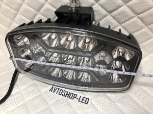 Светодиодная фара Прожектор LED с дхо для авто 12/24V