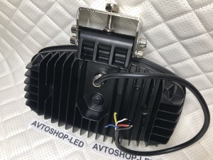 Светодиодные фары led дальнего света с дхо для авто 12/24V 4 шт