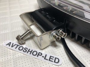 Светодиодные фары led дальнего света с дхо для авто 12/24V 5 шт