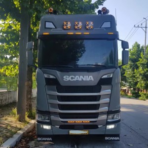 Светодиодные фары led круглые дальнего света с дхо на дуги авто 12/24V 6 шт