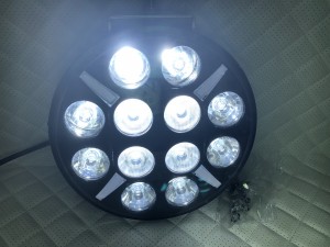 Светодиодные фары led круглые дальнего света с дхо на дуги авто 12/24V 6 шт