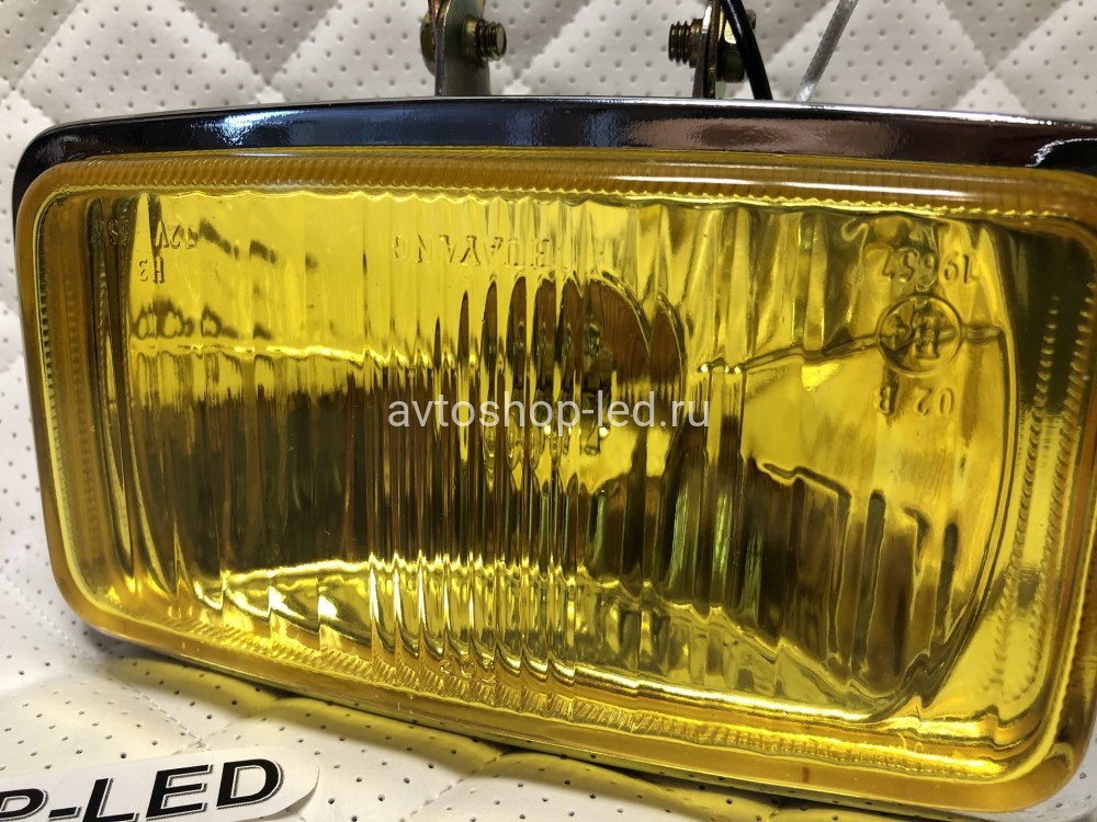 Фары птф желтые Ретро Галогеновые 12V