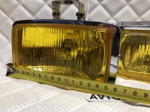 Фары птф желтые Ретро Галогеновые 12V