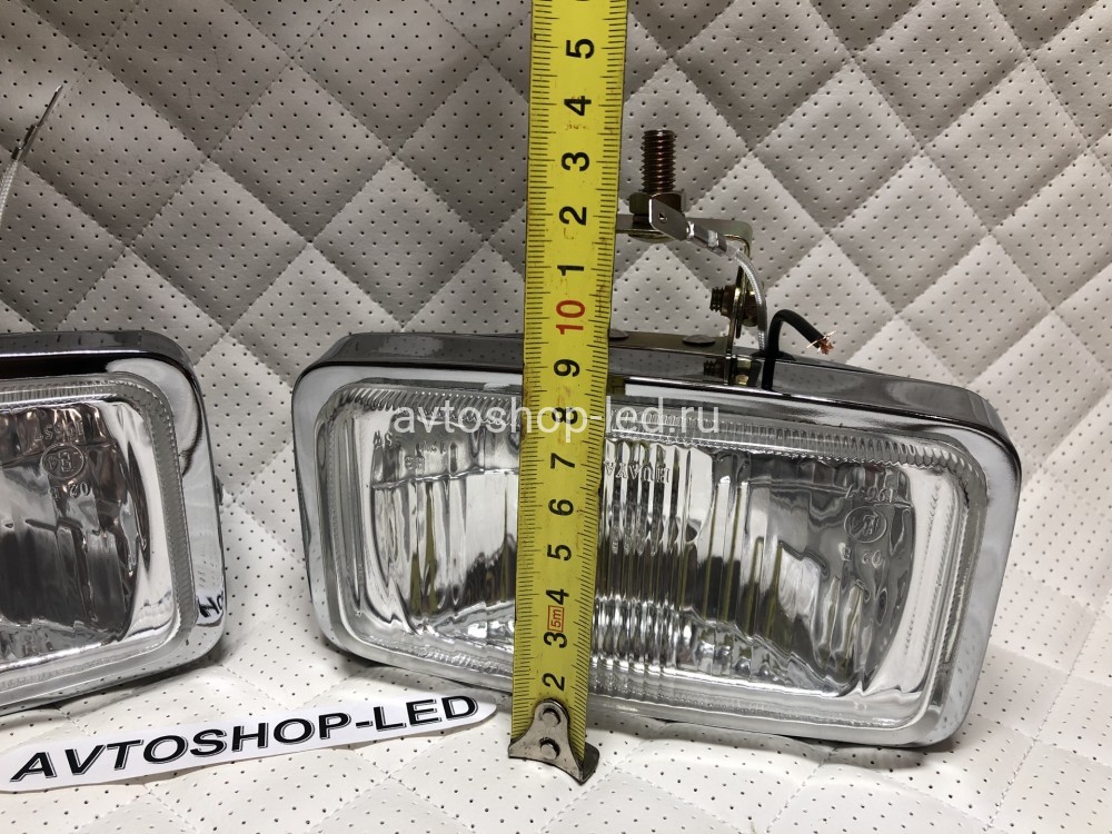 Фары птф Белые ретро на бампер 12V