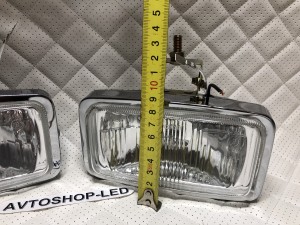 Фары птф Белые ретро на бампер 12V