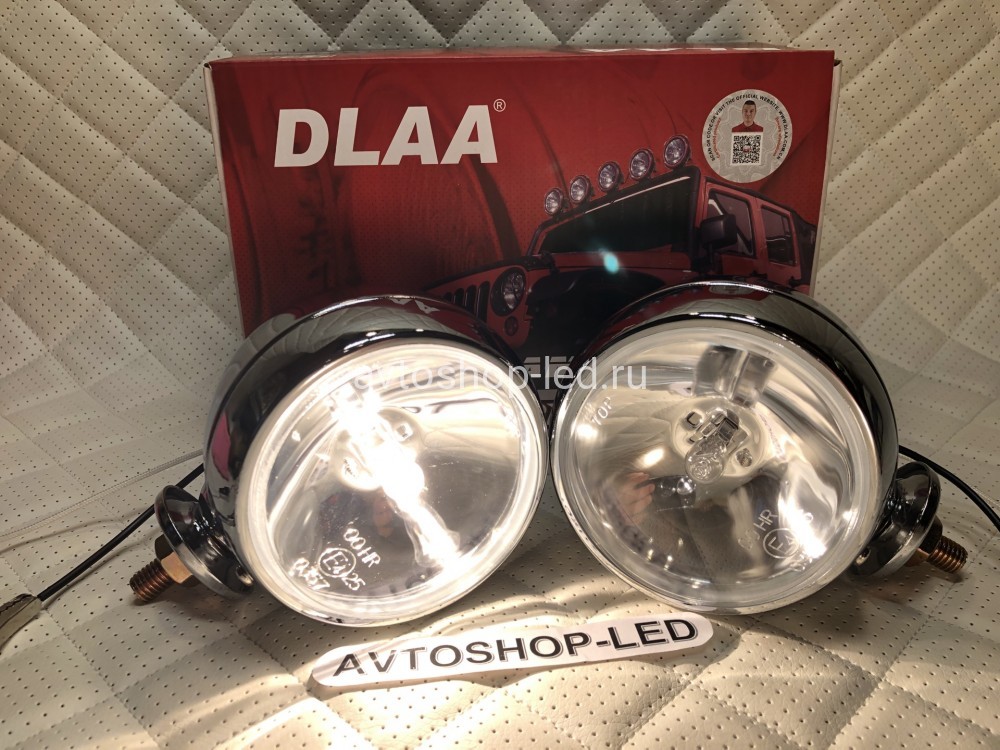 Фары белые круглые Ретро авто / мото 12V