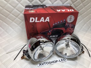 Фары белые круглые Ретро авто / мото 12V