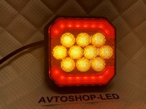 Фонарь LED задний стоп-сигнал габарит поворотник 12/24V
