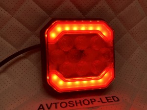 Фонарь LED задний стоп-сигнал габарит поворотник 12/24V