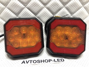Фонари LED задние стоп-сигнал габарит поворотник 12/24V