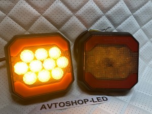 Фонари LED задние стоп-сигнал габарит поворотник 12/24V