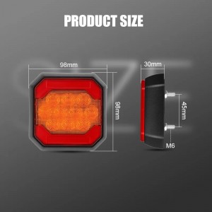 Фонари LED задние стоп-сигнал габарит поворотник 12/24V