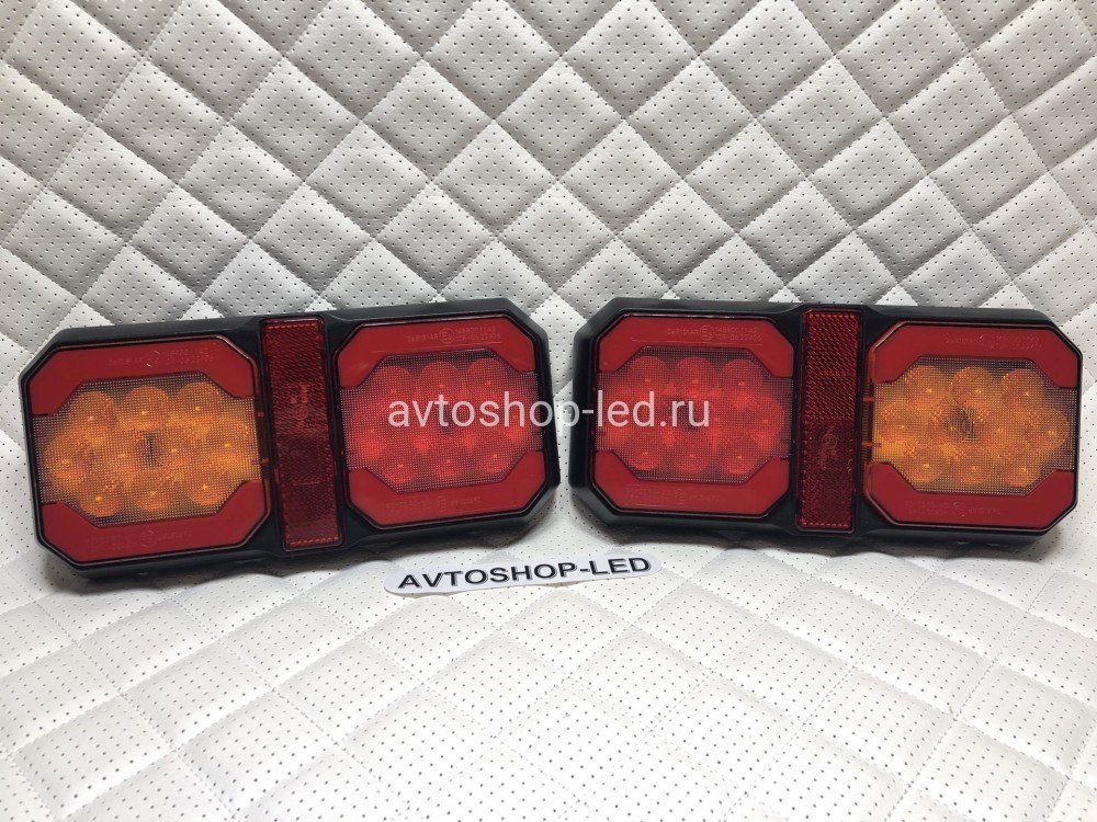 Фонари LED задние стоп-сигнал габарит поворотник + катафот 12/24V