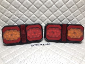 Фонари LED задние стоп-сигнал габарит поворотник + катафот 12/24V