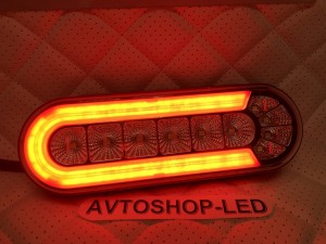 Фонарь задний светодиодный LED SSignals 12/24V