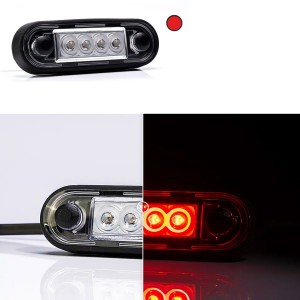 Фонарь габаритный Fristom FT-073 C LED Красный 12/24V