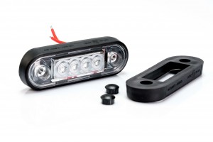 Фонарь габаритный Fristom FT-073 C LED Красный 12/24V
