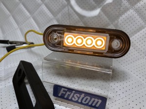 Фонарь габаритный Fristom FT-073 Z LED Желтый 12/24V