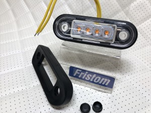 Фонарь габаритный Fristom FT-073 Z LED Желтый 12/24V