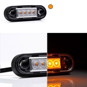 Фонарь габаритный Fristom FT-073 Z LED Желтый 12/24V