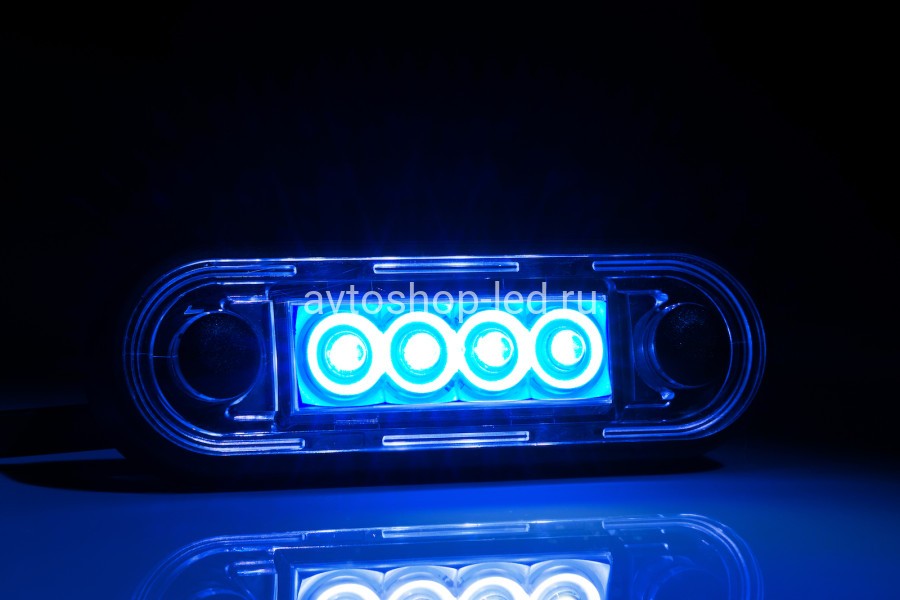 Фонарь габаритный Fristom FT-073 N LED Желтый 12/24V