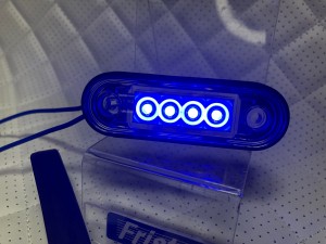 Фонарь габаритный Fristom FT-073 N LED Желтый 12/24V