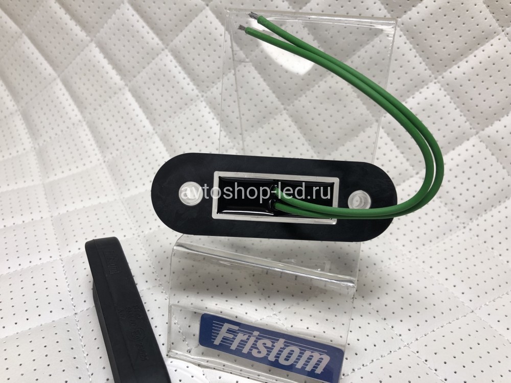 Фонарь габаритный Fristom FT-073 ZIEL LED Зеленый 12/24V
