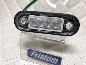 Фонарь габаритный Fristom FT-073 ZIEL LED Зеленый 12/24V