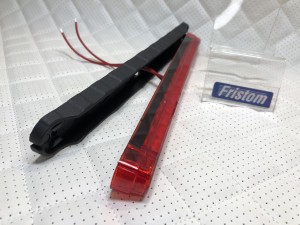 Фонарь габаритный Fristom FT-092 C LED Красный 12/24V
