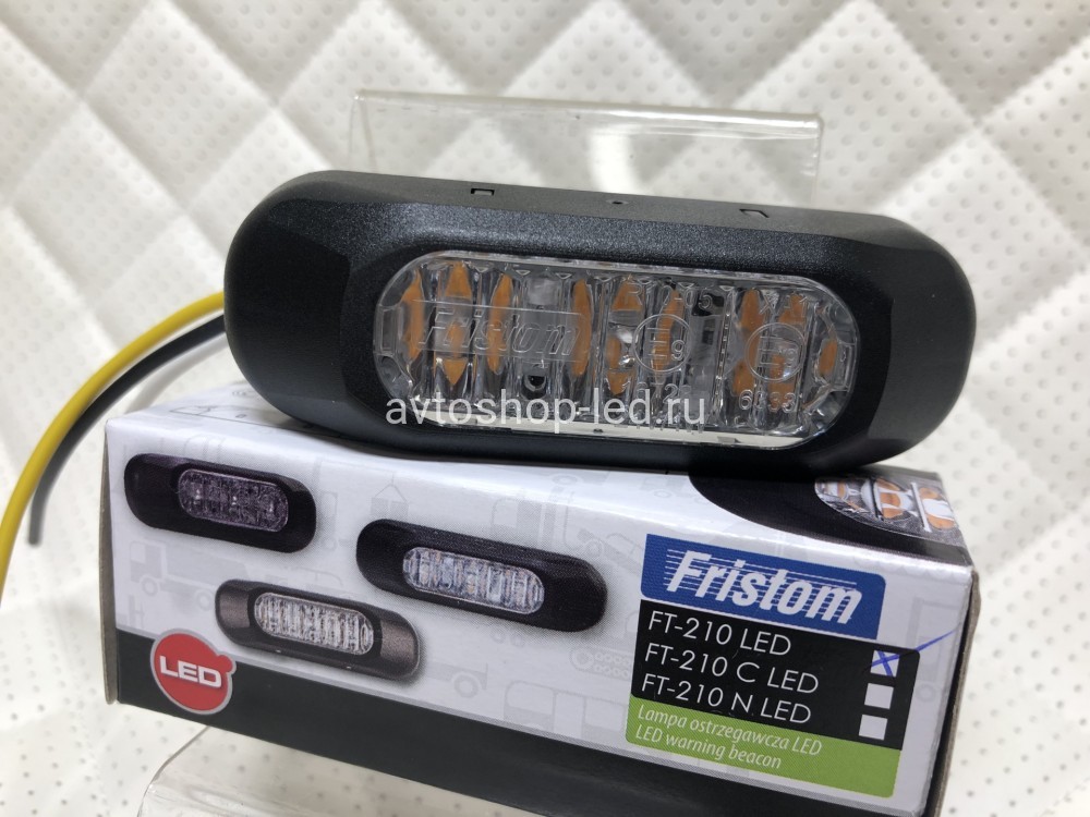 Стробоскоп желтый всышка LED Fristom FT-210 (Польша)