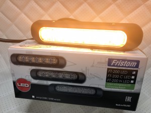 Стробоскоп желтый всышка LED Fristom FT-200 (Польша)