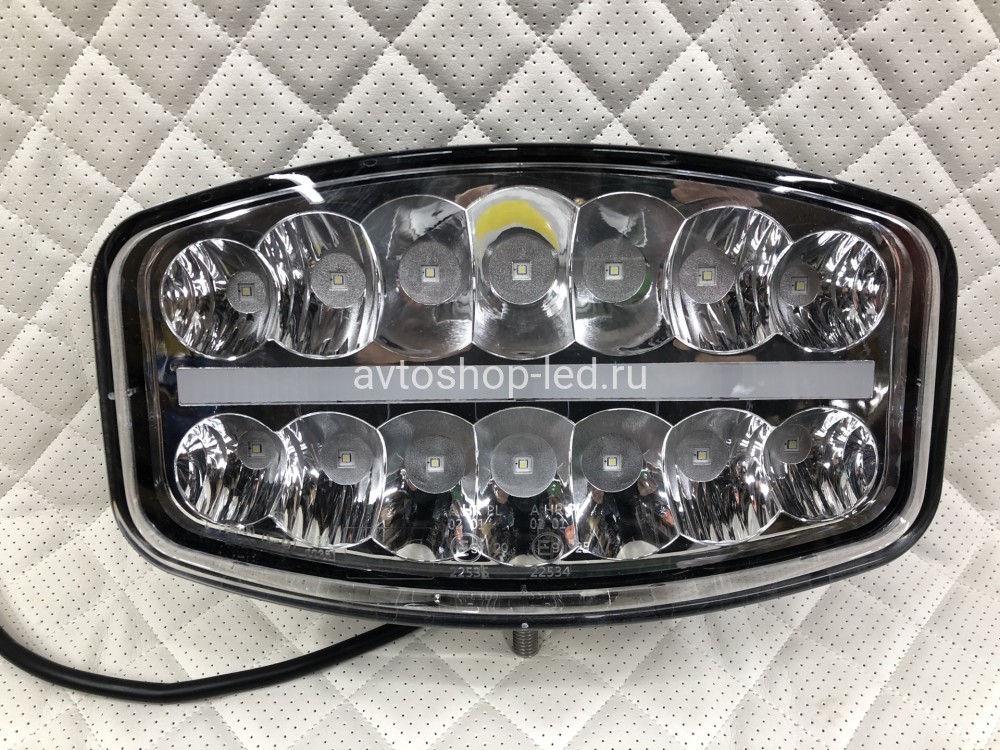 Светодиодная фара Прожектор LED с дхо на дуги авто 12/24V