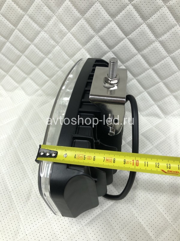 Светодиодная фара Прожектор LED с дхо на дуги авто 12/24V