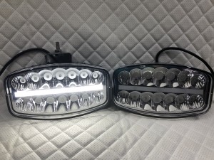 Светодиоднаые фары Прожекторы LED с дхо на дуги авто 12/24V