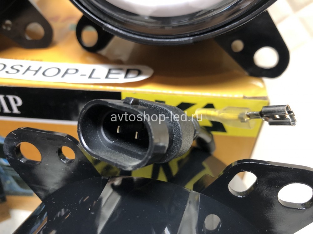 Фары светодиодные птф DAF XF 105 50W c ДХО белые 4 шт