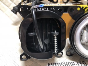 Фары светодиодные птф DAF XF 105 50W c ДХО белые 4 шт