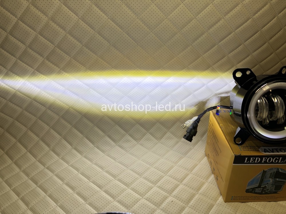 Фары светодиодные противотуманные DAF XF105 50W c ДХО 2 режима