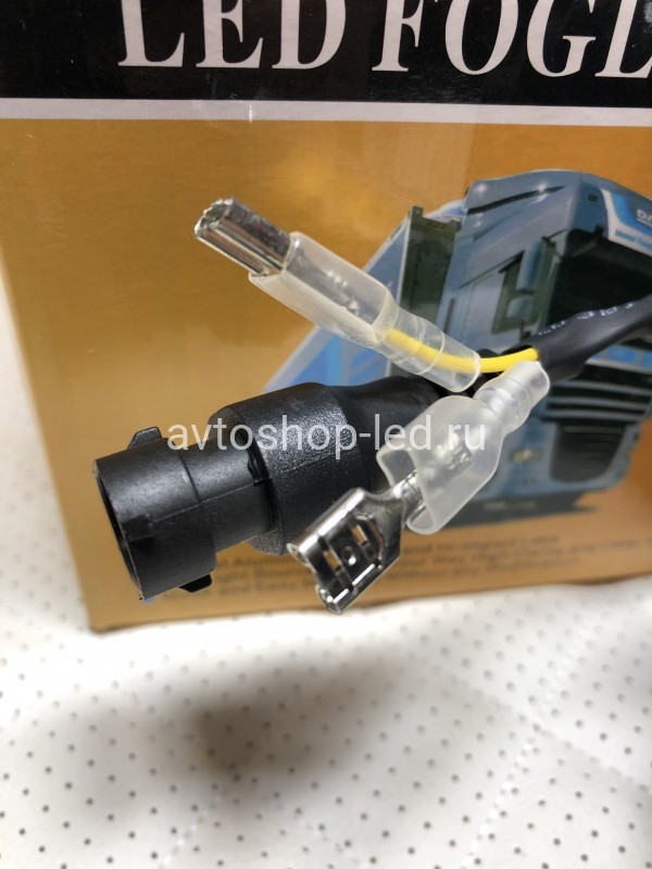 Фары светодиодные противотуманные DAF XF105 50W c ДХО 2 режима