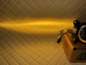 Фары светодиодные противотуманные DAF XF105 50W c ДХО 2 режима