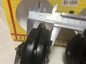 Звуковой сигнал громкий 320/430 Hz 12V (черный)