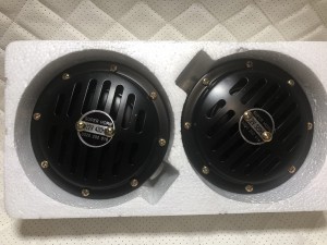 Звуковой сигнал громкий 320/430 Hz 12V (черный)