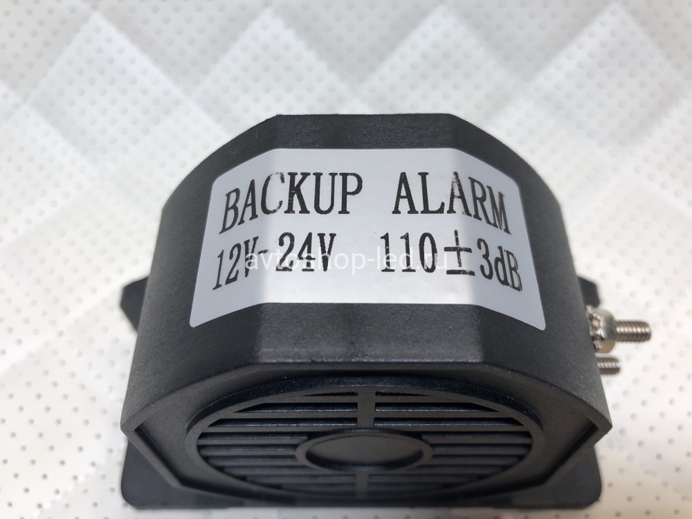 Звуковой сигнал заднего хода 12/24V