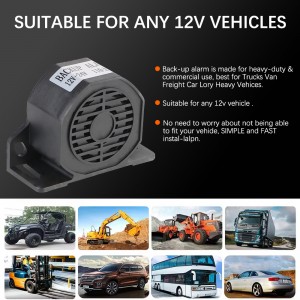 Звуковой сигнал заднего хода 12/24V