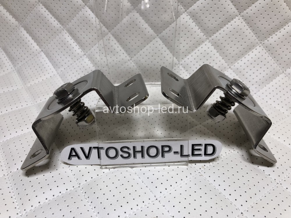 Крепежи для LED фар балок (поворотная база) 2 шт
