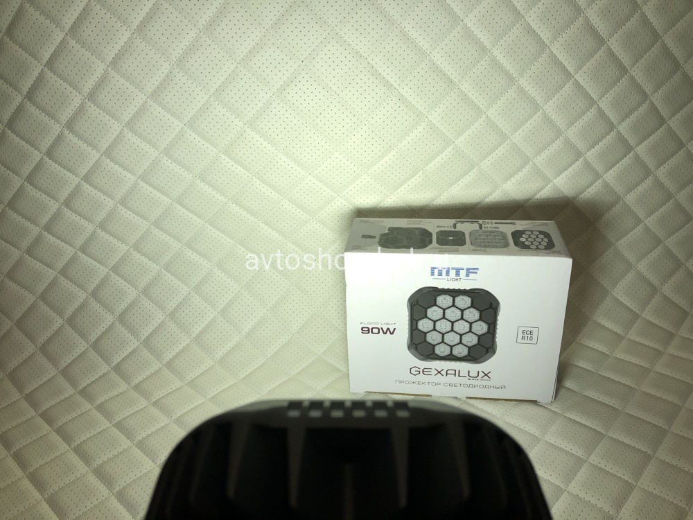 Прожектор фара LED GEXALUX MTF Light 12-24В, 90ВТ, 8100ЛМ