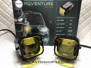 Фары Bi LED Линзы MTF-Light 2 режима 12V