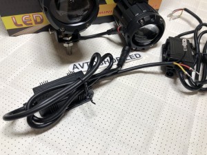 Фары Bi led линзы мото 60W 3000 Lm 12/24V