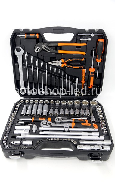 Набор инструмента 123 предмета 1/2"DR 1/4"DR 6PT PRO копия №1770215639