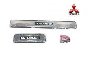 Накладки на пороги Mitsubishi Outlander с подсветкой копия №1770216135